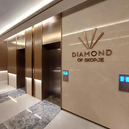 Anika Luxury At Diamond Center Апартаменти Скоп'є